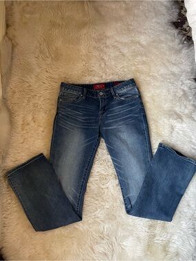 Vintage Lucky Brand super low rise leyla bootcut slim jeans